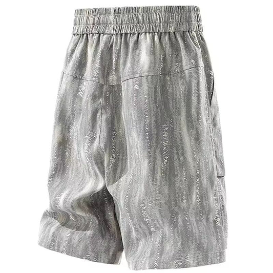Men's shorts in sizes 6XL, 7XL, 8XL, summer new men's shorts, sport camouflage casual pants, five-point fitness sport pant 1503
